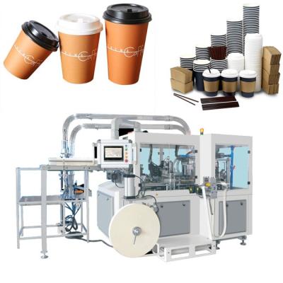 China PLC System 160 pcs/min Single Wall Ice Cream Paper Cup Making Machines for sale