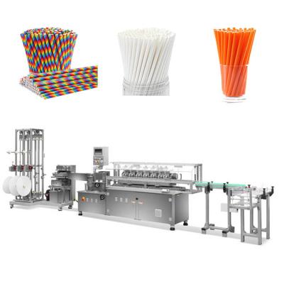 China Soem-ODM biologisch abbaubares 6mm Papier-Straw Machines For Drinks zu verkaufen