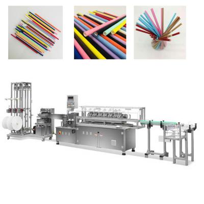 Cina alta velocità spessa Straw Making Machine Automatic di carta di 0.5-1.5mm in vendita