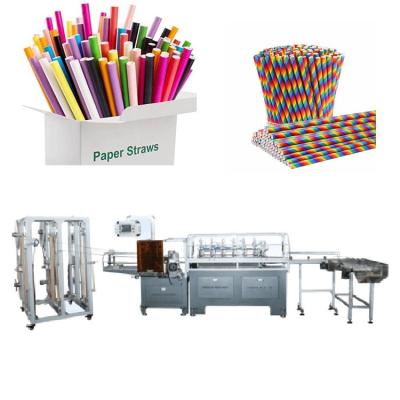 China Kundenspezifisches Wegwerf-70-1050mm Papier Straw Machines 35-50 M/Min zu verkaufen