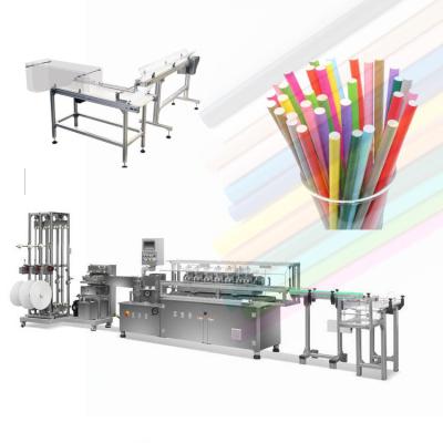 China Einzelnes doppeltes Gesicht ODM kein Kleber Papier-Straw Making Machine Eco Friendly zu verkaufen