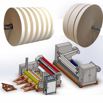 China 200 M/Min 1600MM Paper Slitting Machines Paper Cutting And Rewinding Machine for sale