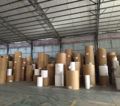 China Food Grade Custom Kraft Paper Roll Raw Material For Paper Cups for sale