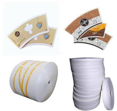 China 170g 190g Paper Cup Making Raw Material Pe Coated Paper Cup Roll for sale