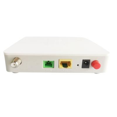 China Ftth network terminal optical gpon ONU CATV 1ge ONT compatible with Huawei zte fiberhome olt for sale