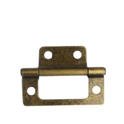 China Modern Two Inch Bronze Anti-Falling Door Hinges Core Qinggu Submother Cabinet Small Door Hinges for sale