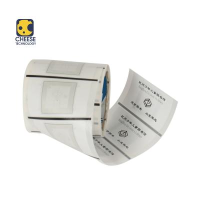 China Programmable Library Book Anti Theft Tags 13.56mhz ISO15693 Library RFID Tag for sale