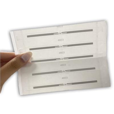 China PET Book Tag UHF 860-960MHz RFID Library Book Label Sticker RFID Library Tag for sale