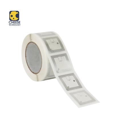 China NFC Inlay HF Passive Tag ISO 15693 RFID Tag Sticker 13.56MHz Paper / PVC PET Printable Label for sale