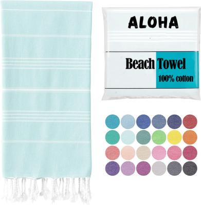 China Wholesale Disposable Jacquard Beach Towel Cotton Fabric Beach Towel Bath Towel Woven Turkish Bohemian Swimming Blanket for sale