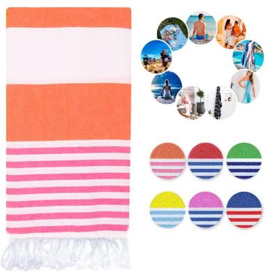 China Turkish Bohemian Swimming Towel Bath Towel Jacquard Beach Towels Extra Large Covering Cotton Disposable Wholesale for sale