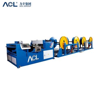 China Automatic rectangular metal cable air duct production line3 energy supply pipe ACL production for sale