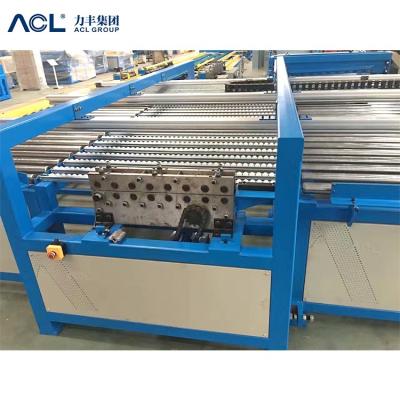 China food & Automatic Beverage Plant ACL Stainless Steel Pipe Making Machine / Air Duct Automatic Production I Shape Line 5 for sale