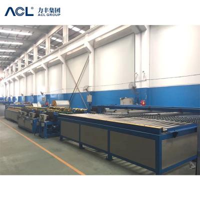 China food & Automatic Beverage Factory ACL HVAC Pipe Making Machine / Air Duct Automatic Production I Shape Line 5 for sale