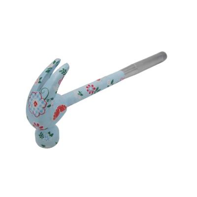 China Nail Hammer Decorative Mini Lady Floral Gift Printing Multi Functional Purpose Hand Tool 6 in 1 Hammer with Screwdrivers for sale