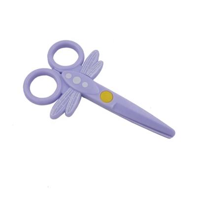 China Kids Scissors All Child Safety Plastic Kids Scissors Cheap Blunt Blade 5