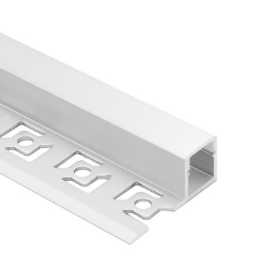 China Edge one side 52x13mm plaster led recessed light channel led strip light channel led aluminum channel for sale