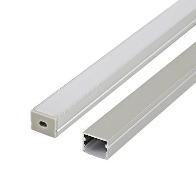 China Seed starting 20x15B aluminum profile for led grow lights plant led decorative cabinet light housing led closet light profile for sale