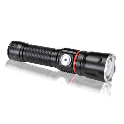 China USB Rechargeable Flashlight Strobe Fleshlight USB Camping Electric Flashlight for sale