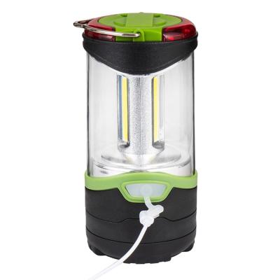 China Sale Portable Hybrid Battery 3xAA Camp Lantern Light Outdoor Camping Rechargeable Lantern for sale