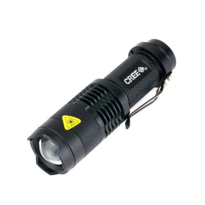 China Camping Flashlights Waterproof Portable Led Torch Led Flashlight Waterproof Zoom Mini Flashlight for sale