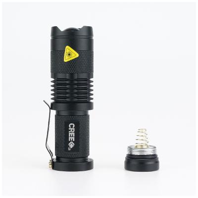 China Super Bright Flashlight Torch Light Led Flashlight Waterproof Zoom Camping Mini Flashlight for sale