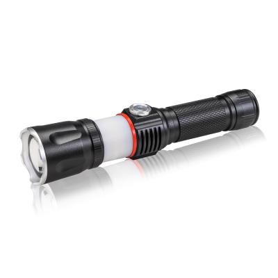 China Camping Magnetic Led Powerful Outdoor Flashlight Portable Flashlight High Lumens LED Work Light Rechargeable Tactical Flashlights for sale