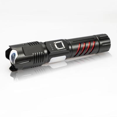 China High Bright Aluminum Magnetic Portable Torch LED Flashlight Flood Lamp Camping Flashlight Night Riding Flashlight for sale