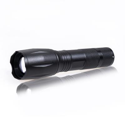 China Camping Self Defense Led Flashlight Loud Light Zoom Outdoor Adventure Flashlight for sale