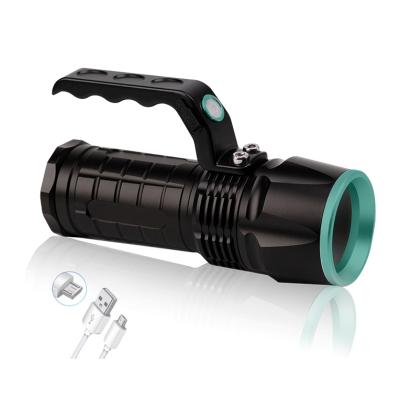 China New wholesale search/camping flashlight led flashlights for sale high lumen rechargeable flashlights for sale