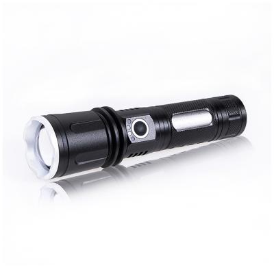 China Camping Work Light Flashlight Waterproof Led Torch Led Rechargeable Flashlights for sale