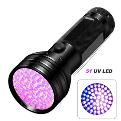 China Professional Rescue Pet Urine Detector for Dog Cat Urine, 51 LED Flashlight Black UV Light 395nM, 51LED UV Led Flashlights for sale