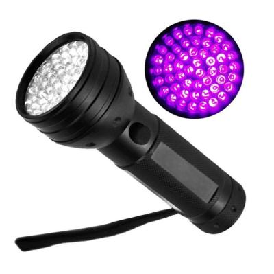 China Emergency Blacklight 51 LED Ultraviolet UV Flashlight 395 Nm For Dog Urine Pet Stain Bed Bug Detection for sale