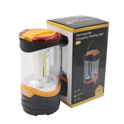 China Hot Selling 3xAA Hybrid Battery Camping Light Camp Lantern Rechargeable Outdoor Night Led Lamp Light for sale