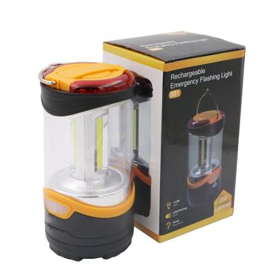 China Hot sale 3xAA Hybrid Battery Lightweight Camping Lantern Rechargeable Solar Outdoor Light for sale