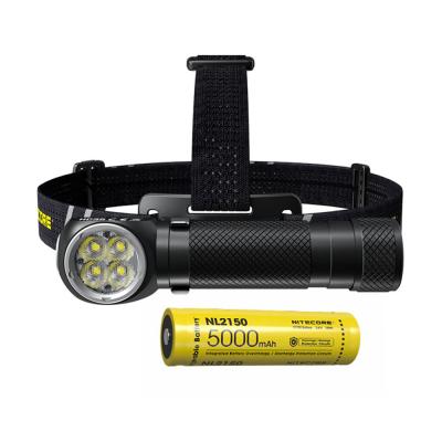 China Original Nitecore HC35 L-Shaped Headlight 2700 Lumens 4xXP-G3 S3 LED New Generation 21700 Lumens With 4000mAh Battery Flashlight for sale