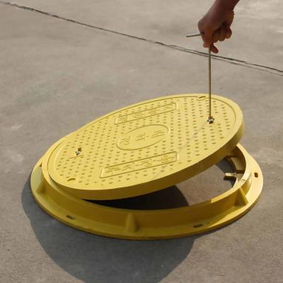 China Lightweight SMC Manhole Cover with UV Protection for sale