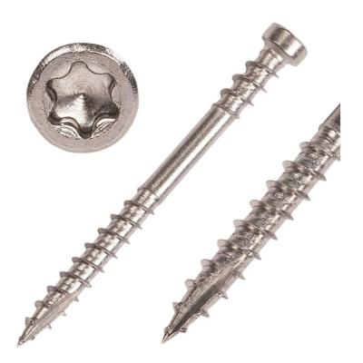 China Pan High Durability Wood Screws Anti Tamper Small 25mm Mild Steel Pancake Head Stainless Steel Countersunk Wood Screw for sale