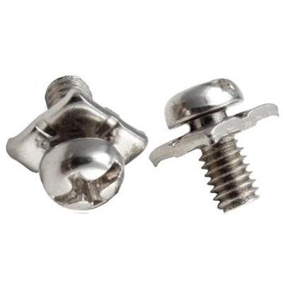 China Sems Combination M3 M4 M5 M6 M8 Phillips Recessed Steel Color Galvanized Stainless Steel Screws With Spring Flat Gasket for sale