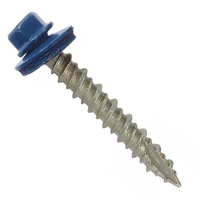 China Wholesale Galvanized Wood Truss Metal Hexagon Head Tek Stainless Steel Hex Self Drilling Wood Screw With Epdm Gaskets Covering Screw for sale