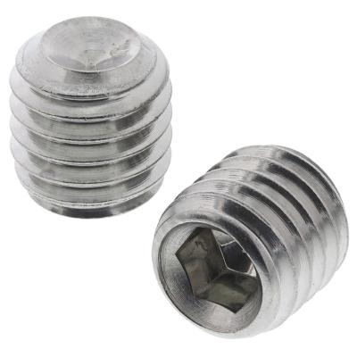 China Cheese Worm Screws For Door Handles Phillips Socket Set Dog Stflat Point M2x 2mm Stainless Titanium Brass Worm Screw for sale