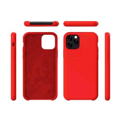 China Liquid Scratch Proof Wall Scratch Proof Microfiber Silicone Cell Phone Case 3 For iphone 11 x 7 xr 6 8 plus for sale