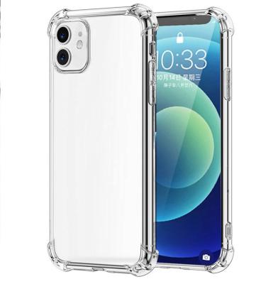 China Ultra Thin Clear Shockproof Silicon TPU Soft Case For iPhone 6 7 8 P XS XR Max For iPhone 12 Pro Max Transparent Mobile Phone Covers for sale