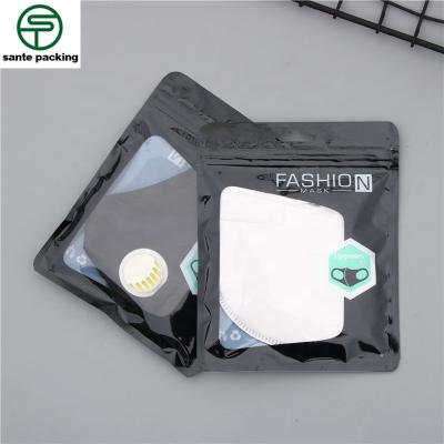 China Wholesale Price 3 Side Seal Recyclable Zipper Bag Custom Plastic Packaging Bag With Hang Hole for sale