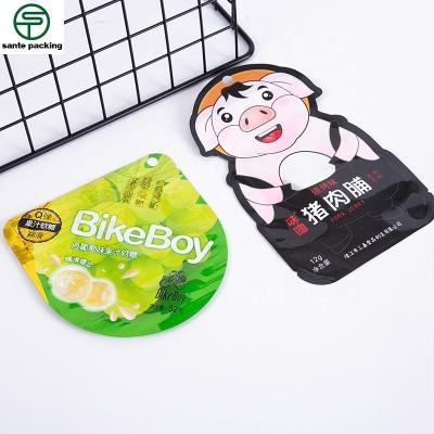 China Factory Recyclable Product China High Quality Shaped Food Packaging Pouch for sale