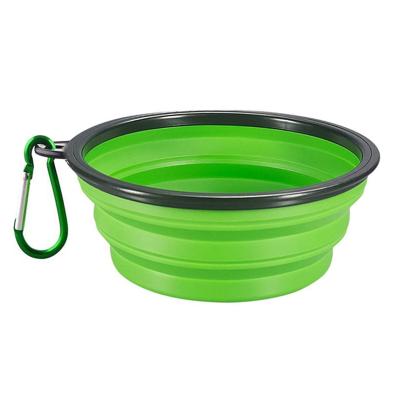 China 350ML 11.8oz Portable Collapsible Travel Safe Material Dog Bowls solve the problem of pets eating out of the pet bowl for sale