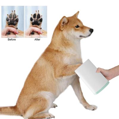 China Viable Portable Silicone Dog Paw Claw Washing Cup Pet Foot Wash Bottle Pet Feet Wash Cup Cleaning Tool for sale