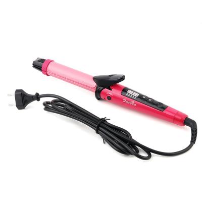 China 2021 Wet And Dry Hair Curling And Straightening Ceramic Coating 2 In 1 Hair Straightener Curler Iron Multiple Thermal Control PTC LCD for sale