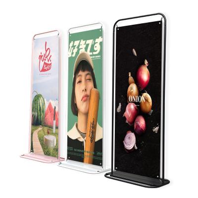 China Portable Easy Tall And Folding Roll Up Roll Up Banner Factory/Wholesale Auto Standee Banner Factory/Wholesale Cheap Standard Size Horizontal Banner Stand for sale