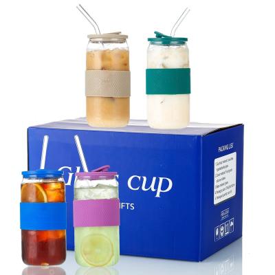 China Europe Amazon Best Seller 16Oz Soda Glass Can Shaped Beer Can Glass Cups Mugs Dinking Glasses Set For Beverage for sale